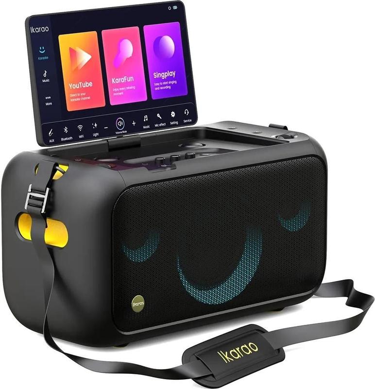 Caixa Karaokê Joog By Ikarao Break X1 800W Tela 13,1 - Caixa de